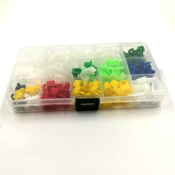 Kalili - Universele Plastiek Deurslotstang Klemmen - Links en Rechts - Auto Bevestigers - Voor Automobilisten - Universeel Model Apsilon