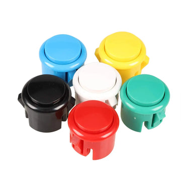 100 pcs Arcade buttons 30mm 24mm copy sanwa buttons DIY arcade joysticks parts Arcade video game console accessories Apsilon