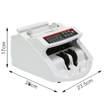 SucceBuy - Geldteller - 1000/Min - Valse Detectie UV MG - Euros - Voor Bedrijven - Model Grijs Apsilon