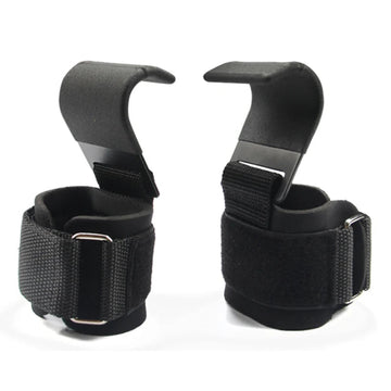 Gewichtheffen Serie - Haak Grepen - Met Pols Wikkels - Grip Ondersteuning - Fitness - Voor Powerlifters en Bodybuilders Apsilon