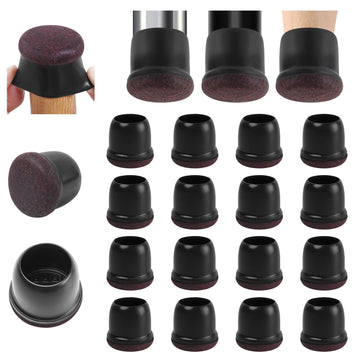 Siliconen - Stoelpootbeschermers - Anti-Slip - Geluiddempend - Vloerbeschermers - Voor Houten Vloeren - 16 Stuks Apsilon