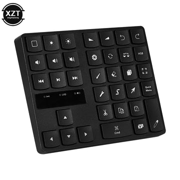 Bluetooth Toetsenbord Draadloos Bluetooth 5.0 35 Toetsen Numeriek Voor Mac en iPad Gebruikers Model 35Keys Apsilon