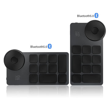 XPPen - Draadloze Afstandsbediening - Aangepaste Sneltoetsen - Bluetooth 5.0 - Grafische Tablet - Voor Ontwerpers - Express Key Apsilon