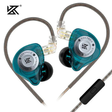 KZ EDX Pro X - Bedrade Oordopjes - HIFI Stereo Bas - Ruisannulering - Muziek - Voor Audioliefhebbers - Model EDX PRO X Apsilon