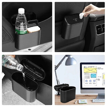 Auto Serie - Afvalbak - Met Deksel - Bevat 60 Zakken - Lekvrij - Accessoires - Voor Automobilisten - Standard Model Apsilon