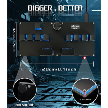 CM51 SayoDevice - Mechanisch Toetsenbord - Snel Trigger - Magnetische Schakelaars - Gaming - Voor Gamers - CM51 Apsilon