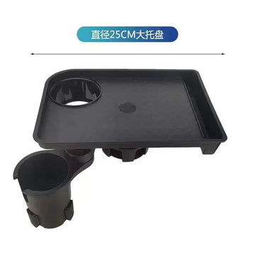 Universeel - Auto Bekerhouder Tray - Dubbele Houder - Verstelbaar - Drinkstandaard - Voor Automobilisten - Model UC001 Apsilon
