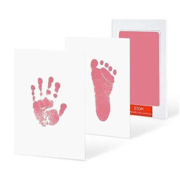 Newborn Baby - DIY Hand- en Voetafdruk Set - Inktkussens - Fotolijst - Souvenir - Voor Baby's 0-6 Maanden Apsilon