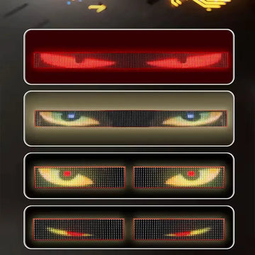 Devil Eye - LED Pixel Paneel Licht - Met Afstandsbediening - Vouwbaar - RGB Verlichting - Voor Vrachtwagens - 12V-24V Apsilon
