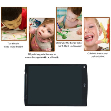 LCD Serie - Digitaal Schrijf Tablet - Wissen Slot Functie - Ultra-Dun Ontwerp - Draagbaar - Voor Kinderen - Model 8.5 Inch Apsilon