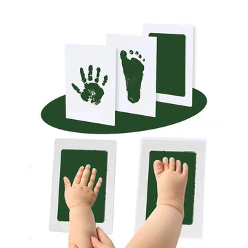 Newborn Baby - DIY Hand- en Voetafdruk Set - Inktkussens - Fotolijst - Souvenir - Voor Baby's 0-6 Maanden Apsilon