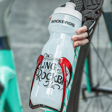 Fietsfles Set - 750ml Capaciteit - Geïntegreerde Houder - Sportfles - Voor Fietsers - Model 750mlSet Apsilon