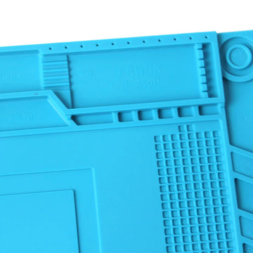 Silicone - Soldeermat - Hittebestendig 932°F - Antistatisch - Magnetisch - Soldeer - Voor Elektronica Reparateurs Apsilon