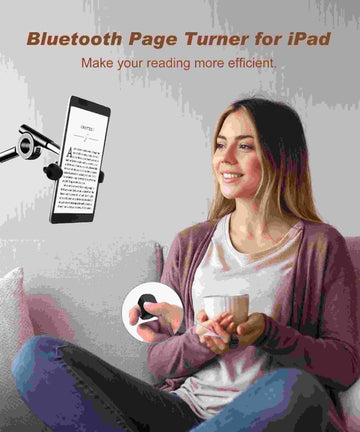 Tiktok Scrolling Ring Tiktok Remote Control Is Suitable for Iphone, iPad Bluetooth Page Turning Ring Roller, Both Camera Shutter, Short Video and Music Remote Control Function, Compatible with Ios and Android Phones Apsilon