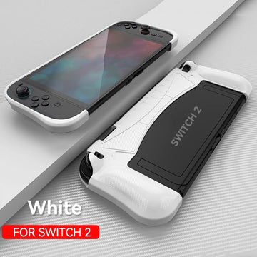 Upgraded protective case for 2025 Switch 2 ergonomic and comfortable TPU grip shell for NS Switch 2 protective case accessories Apsilon