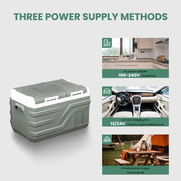 Alpicool NLS - Auto Koelkast - 20L 30L 40L Capaciteit - Portabel Compressor - Koeler - Voor Kamperen - Model NLS Apsilon