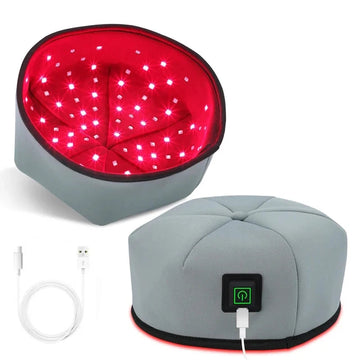 Rode Licht Therapie - Hoed - Nabij Infrarood LED - Haargroei Stimulatie - Haarverlies Preventie - Voor Gebruikers Apsilon