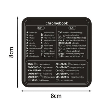 Shortcuts Sticker for Mac OS System 2025 New Shortcut Key Sticker for 13-16" MacBook Pro 13 /Air 13 Windows Word Excel Decal Apsilon