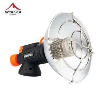 Draagbare Kampeerverwarmer - Snel Opwarmend - Gaslekkagebestendig - Buiten - Voor Kampeerders - Model WS001 Apsilon