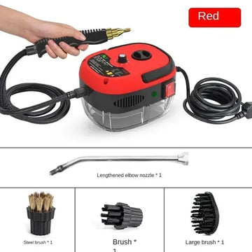 2500W Handheld Steam Cleaner High and Temperature Air Conditioner Kitchen Hood Car Steam Clean Machine Floor and More Cleaning Apsilon