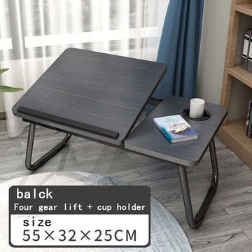 Laptop Serie - Computertafel - Met Ventilator - Opvouwbaar - Verstelbaar - Voor Bed en Bank Apsilon