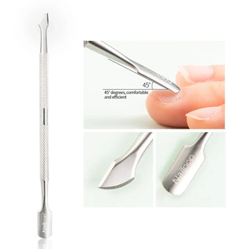 Nailpop - Nagelknipper Set - Roestvrij Staal - Cuticula Pusher - Manicure - Voor Thuisgebruik - Model NP Apsilon