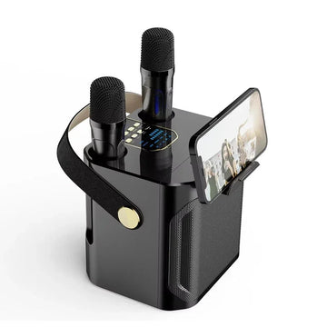 VIKEFON - Draagbare Bluetooth Speaker - 100W Krachtig - Dual Microfoon - Karaoke - Voor Muziekliefhebbers - S882 Apsilon