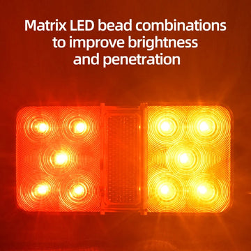 Ultra Bright - LED Achterlicht - Eenvoudige Installatie - Waterdicht - Auto Lamp - Voor Pick-up Truck - Model 12V Apsilon