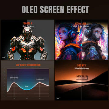 Retroid Pocket - Handheld-spelconsole - 5.5'' AMOLED-scherm - Android 13 - Videospellen - Voor gamers - Retroid Pocket 5 Apsilon