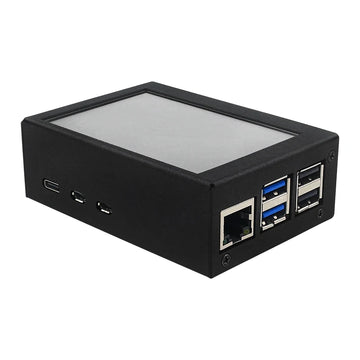 3.5 Inch Touch Screen for Raspberry Pi 5 480*320 LCD Display Optional Metal ABS Case Aluminum Active Cooler for Raspberry Pi 5 Apsilon