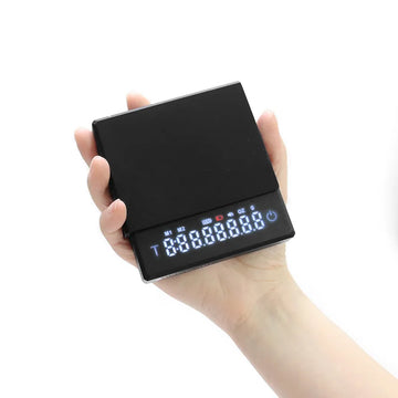 AliKisscafe Digital Kitchen Coffee Scale With Timer Electronic Measuring Scales 0.1g High Precision Barista Espresso Accessories Apsilon