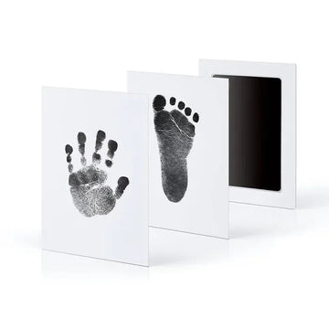 Newborn Baby - DIY Hand- en Voetafdruk Set - Inktkussens - Fotolijst - Souvenir - Voor Baby's 0-6 Maanden Apsilon