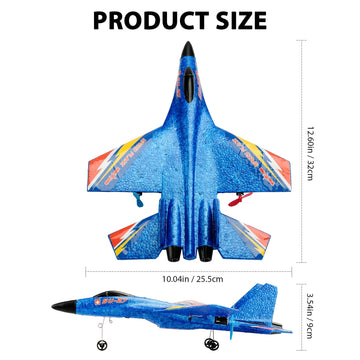 SU-27 - RC Vliegtuig - 2.4G Technologie - EPP Foam Materiaal - Speelgoed - Voor Kinderen - Model SU-27 Apsilon