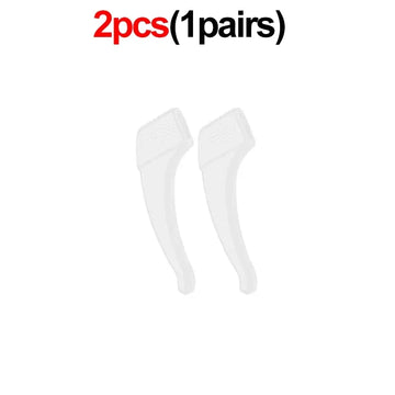 2/40pcs Silicone Ear Hook Anti-slip Glasses Leg Ear Sleeve Bracket Fastener Sunglasses Accessories Grip Anti-fall Eyewear Holder Apsilon