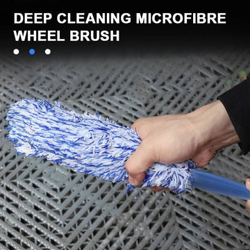SEAMETAL - Auto Wiel Reinigingsborstel - Draagbaar - Pluche - Wastool - Voor Autodetailing - Model Apsilon