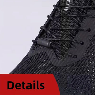6pcs Set/1 Pair No-Tie Shoe Locks - Rotating Buckles for Sports and Outdoor Shoes - Unisex Quick-Adjust Design - Pre-Installed Apsilon