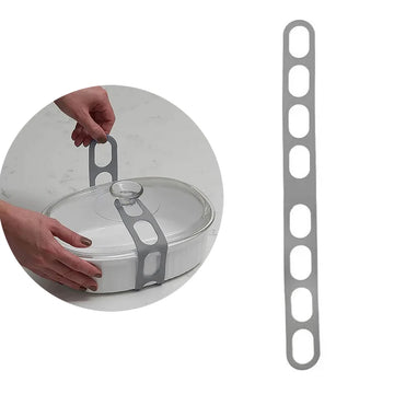 54cm Reusable Lid Strap Silicone Elastic Band Universal Pot Lid Holder for Lunch Box Strap Elastic Band Outdoor Tableware Tool Apsilon