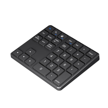 Dubbele Bluetooth Serie - Numeriek Toetsenblok - Draadloos Verbonden - Oplaadbare Batterij - Keypad - Voor Gebruikers - Model 35Keys Apsilon