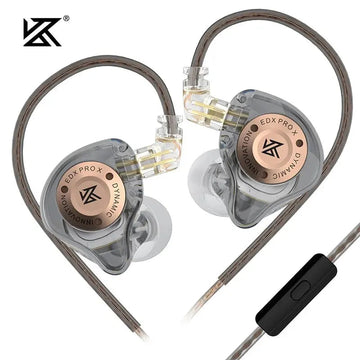 KZ EDX Pro X - Bedrade Oordopjes - HIFI Stereo Bas - Ruisannulering - Muziek - Voor Audioliefhebbers - Model EDX PRO X Apsilon