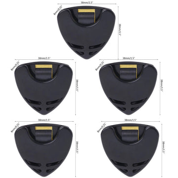 Gitaar Serie - Plectrum Houder - Zelfklevend - Driehoekig - Opslag - Voor Gitaristen - Model Driehoekig Apsilon