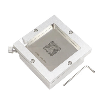 90mm silver ball planting table BGA steel mesh template bracket Foxture fixture for PCB chip welding rework repair fixture Apsilon