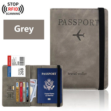 Passport Holder for Travel Essentials Passport Wallet Cover Case for Travel Accessories,Passport Book Holders for Women/Men Apsilon