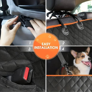 Ideal - Honden Hammock Cover - Waterdicht - Krastbestendig - Auto - Voor Hondenbezitters Apsilon