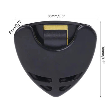 Gitaar Serie - Plectrum Houder - Zelfklevend - Driehoekig - Opslag - Voor Gitaristen - Model Driehoekig Apsilon