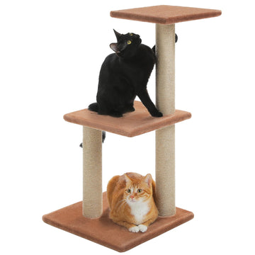 Kleine Kattentoren - Kattentoren - Met Krabpalen - Grote Hangmat - Kattenactiviteit - Voor Indoor Katten - Model AMT0208 Apsilon