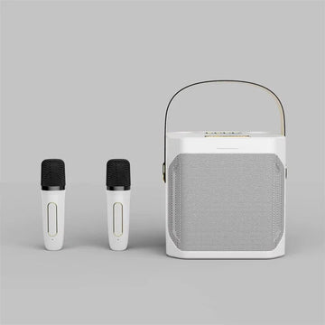 VIKEFON - Draagbare Bluetooth Speaker - 100W Krachtig - Dual Microfoon - Karaoke - Voor Muziekliefhebbers - S882 Apsilon