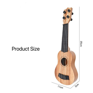 Kindermuziek Serie - Gitaar Speelgoed - Snaartype Spelen - Niet-elektrisch - Muziekinstrument - Voor Kinderen - 35cm Model Apsilon