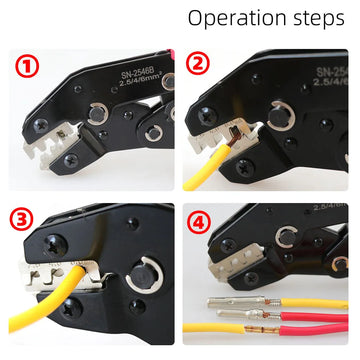 Solar Crimping Tool Set Photovoltaic Solar Connector Kit 1000V 30A Panel Solor Connectors for PV/MC Cable 2.5/4/6mm2 Apsilon
