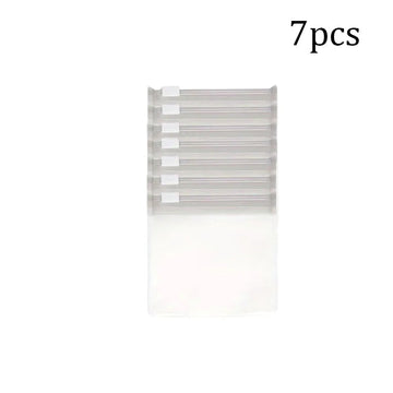 Set van 7 Pillenzakjes - Herbruikbaar en Zelfsluitend - 7 Kleuren - Geneesmiddelen Organizer - Voor Reizigers - Model 7pcs Apsilon