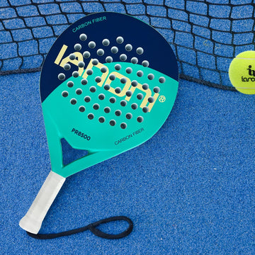 IANONI - Padelracket - Koolstofvezel Oppervlak - EVA Memory Flex Kern - Padel - Voor Padel Spelers Apsilon